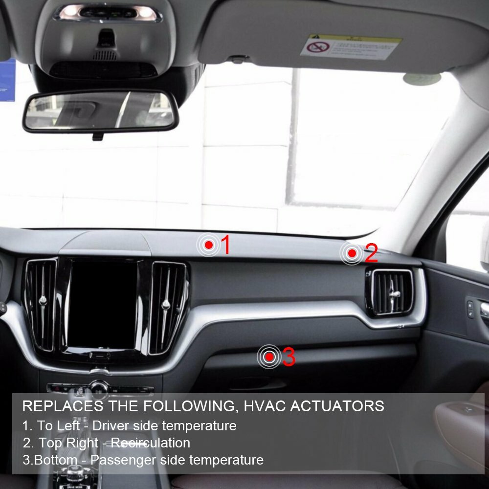 HVAC Air Door Actuator AC Blend Control Motor For 1994-2012 Chevy GMC Silverado