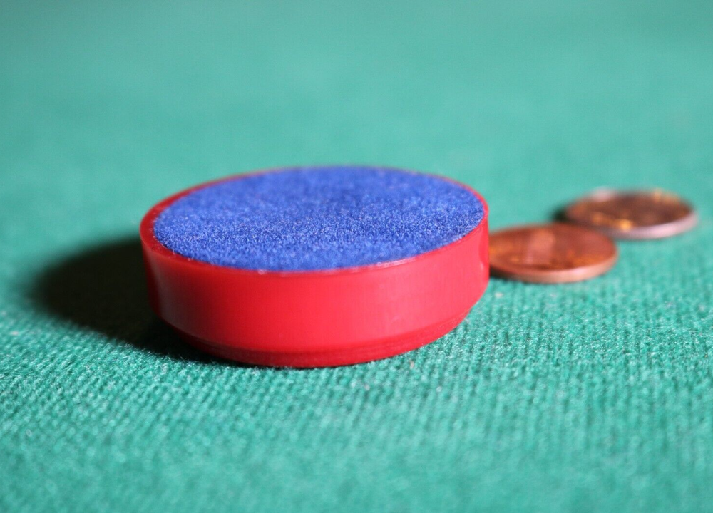 Round Penny to Dime Magic Trick, New, Watch Video Demo, w/Tutorial, Magic Block