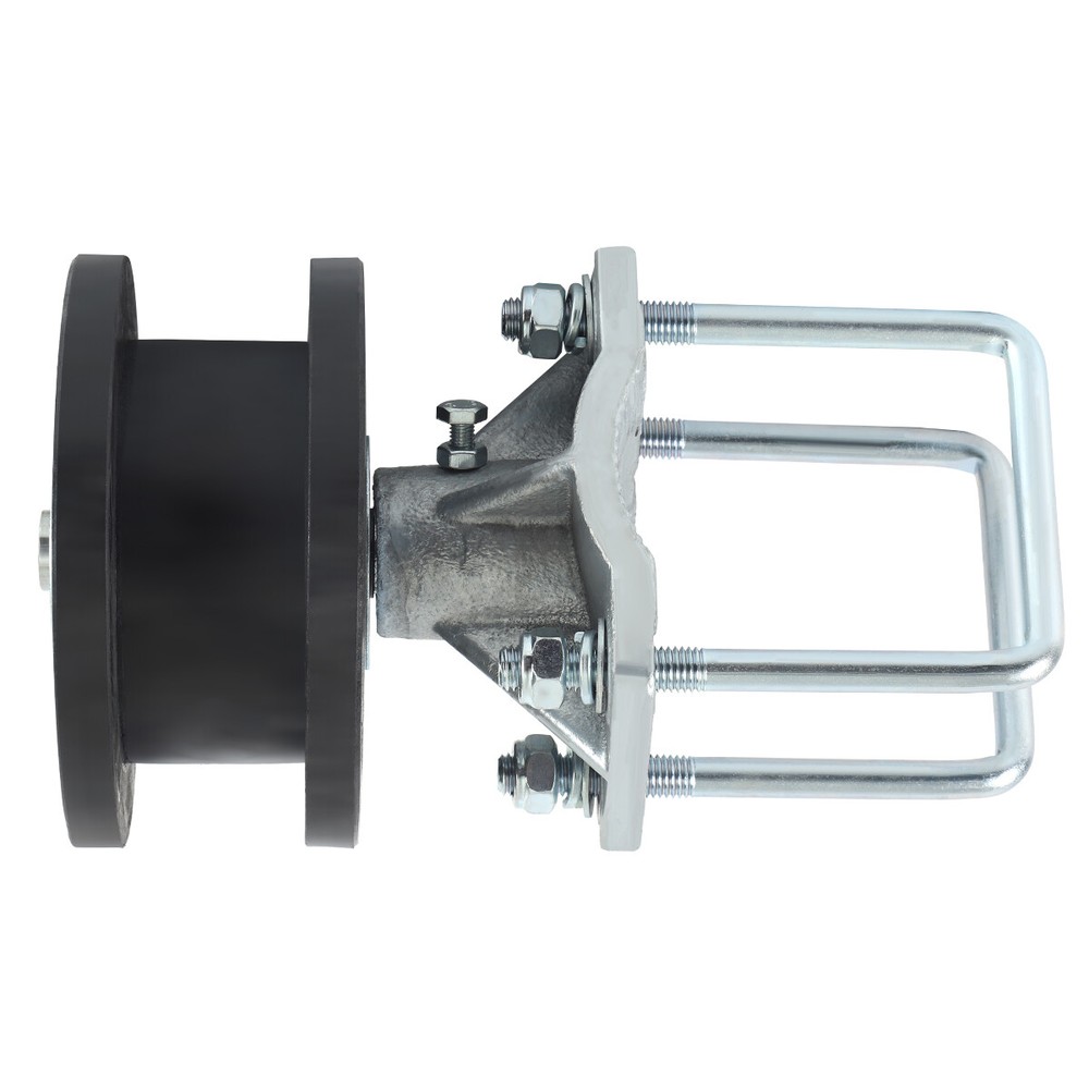 4" Square Post x 2" Square Gate Frame Premium Nylon Steel Cantilever Roller