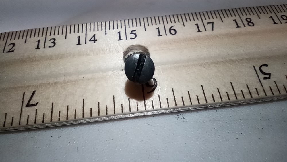 (1) Winchester Model 1897/97, Solid Frame Magazine Plug Screw, E.U.C.