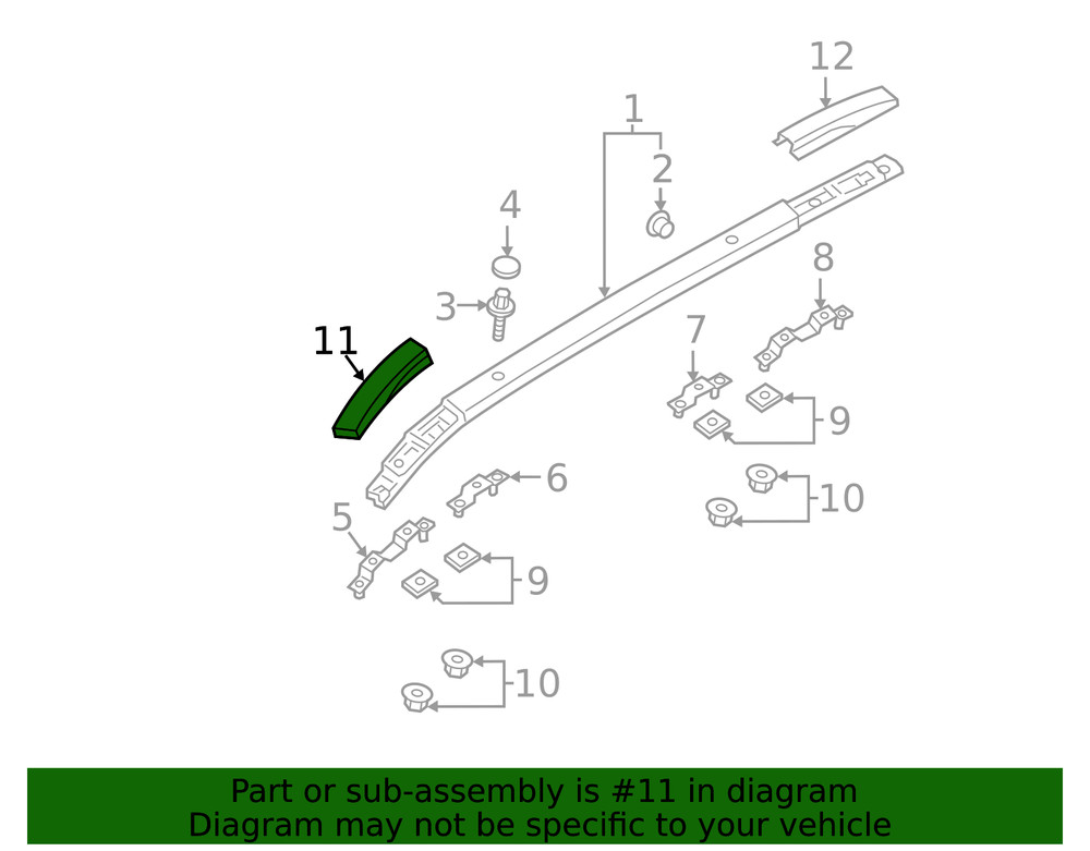 Genuine Mitsubishi Front Cover 7661A312