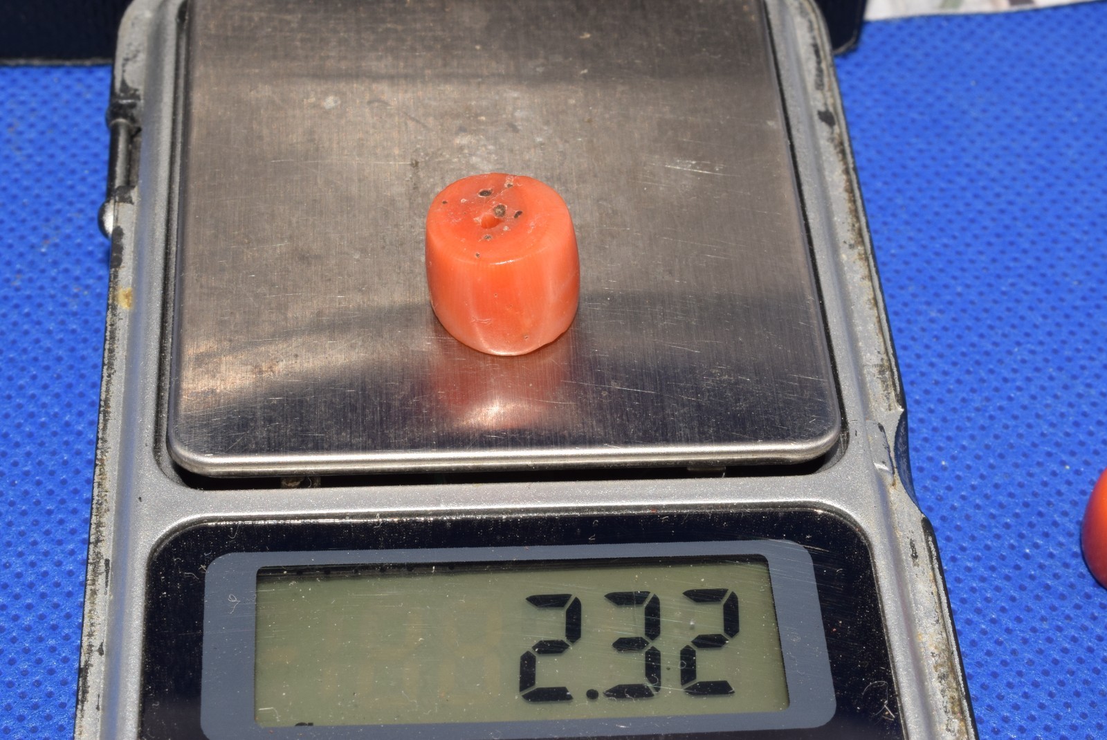 ANTIQUE UNDYED BEAD CORAL healing Mediterranean NATURAL Tibet momo Japan salmon