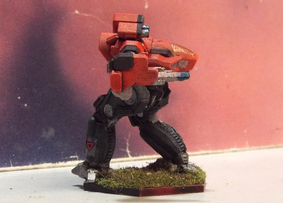 BATTLETECH CAULDRON-BORN MECH [KELL HOUNDS] (3D RESIN, PAINTED)
