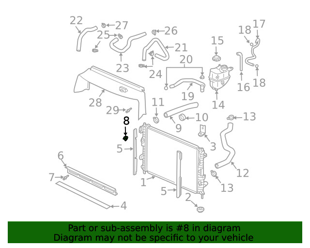 Genuine GM Drain Valve 22664738