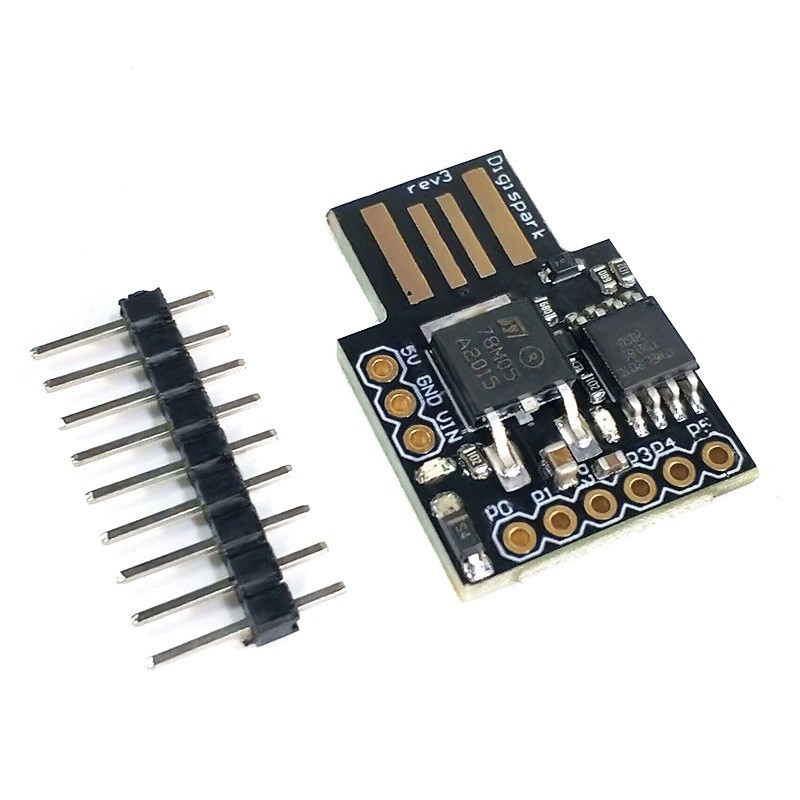 Black For ATTINY85 Development Board with For MINI USB and Onboard Status LED