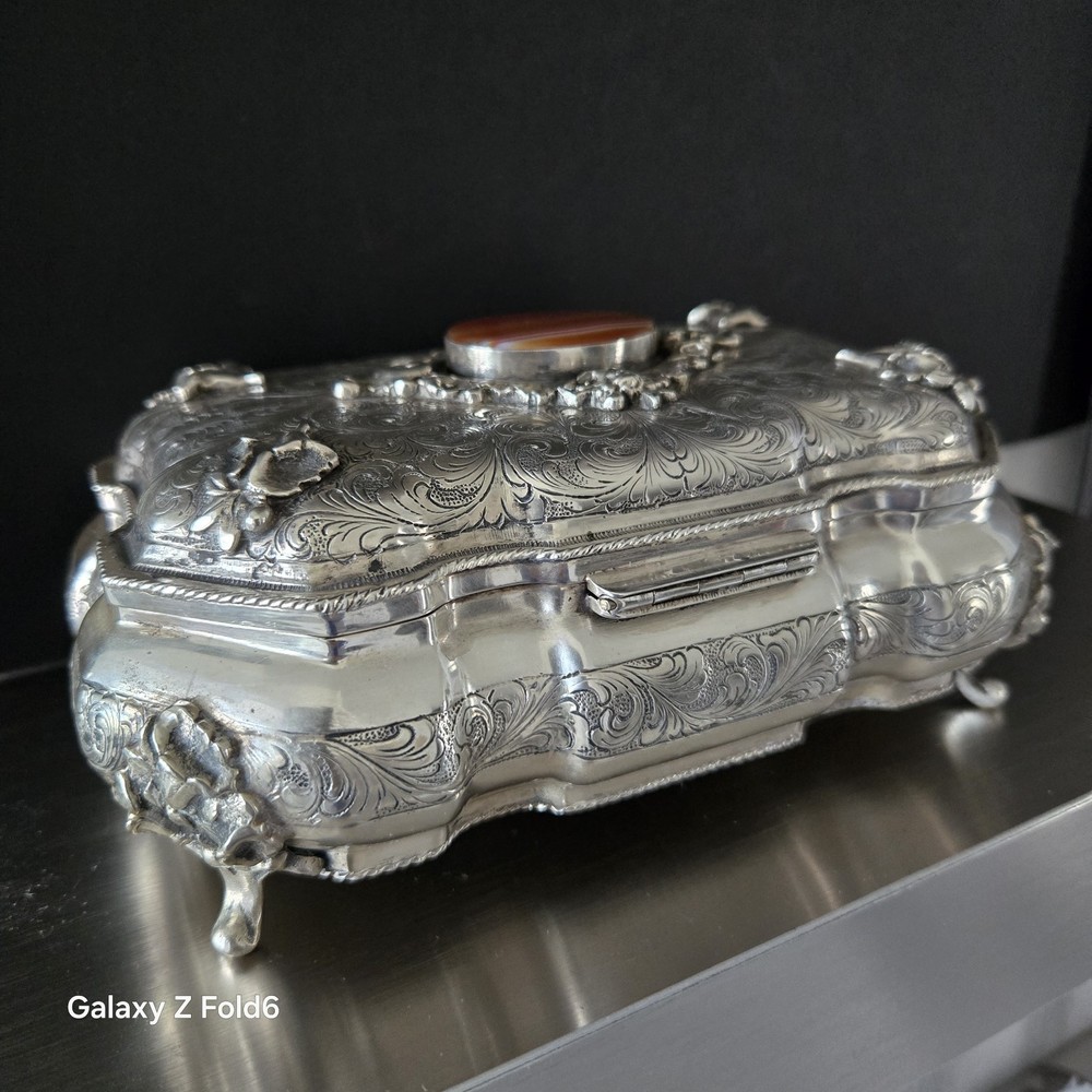 Fine Italian 800 Silver Box
