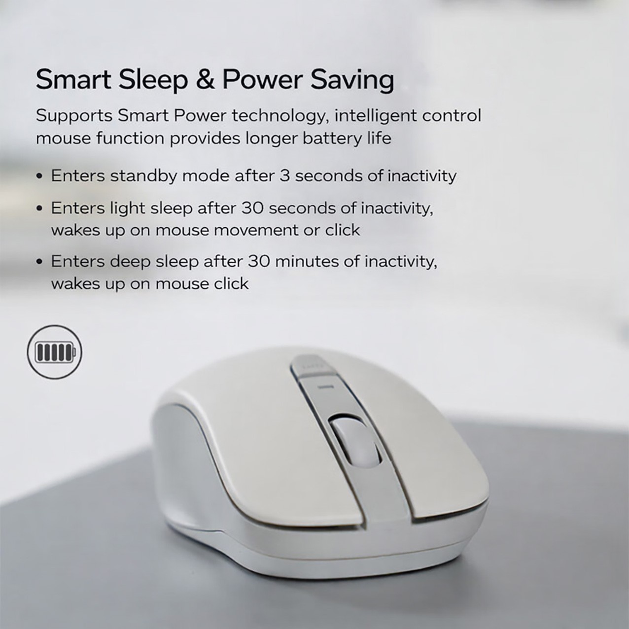 Lenovo Bluetooth 5.0 Wireless Mouse Dual Mode Silent 1600 DPI Optical Ergonomic