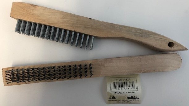 Harbor Freight 04827 Wire Brush 4x16 Rows 10¼