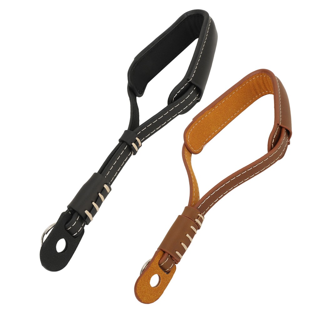 Camera Wrist Strap Adjustable Hand Strap PU Secure Grip Comfortable Camera