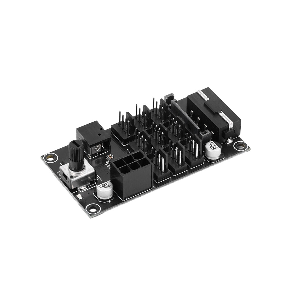 Computer Chassis PWM Violent Fan Speed Controller 9-Channel Fan Hub Controller