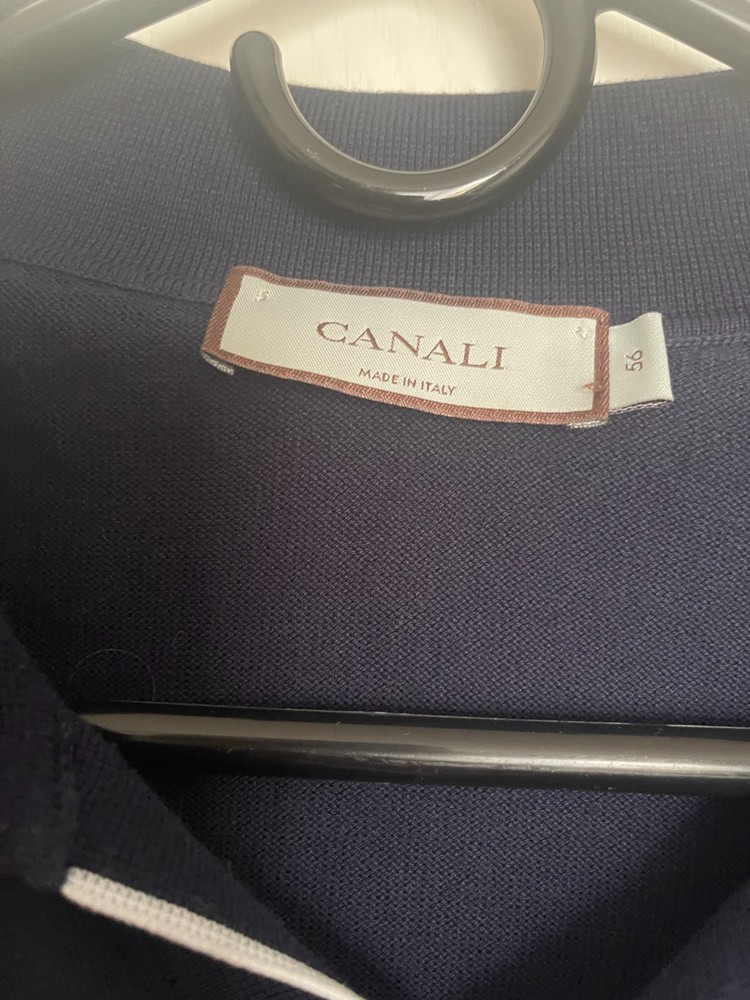 canali knit top for man