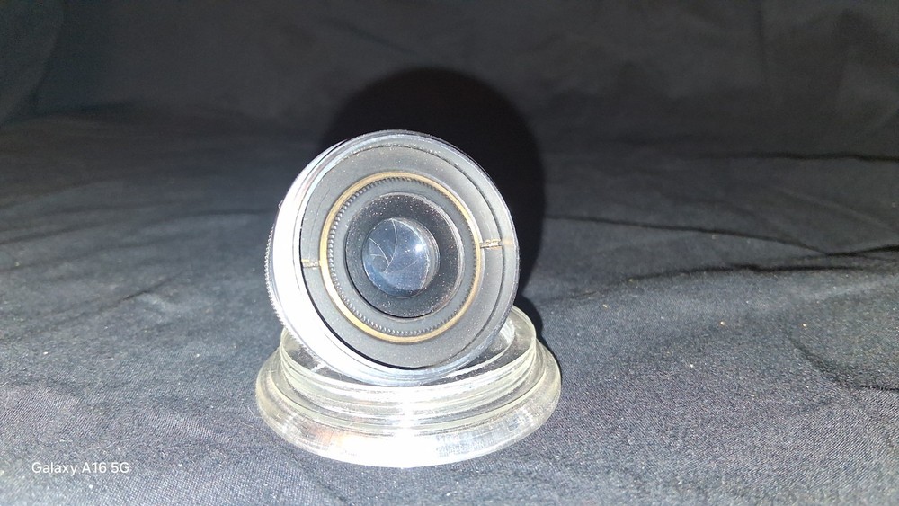 Ross Microscope Objective Lens Serial No. 20191 England with Protective Case