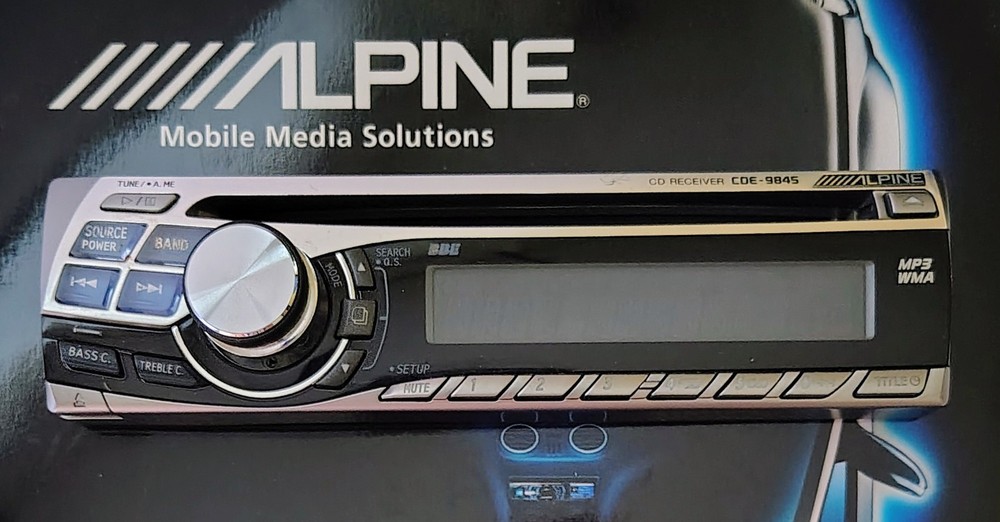 Alpine Audio Faceplate CDM-7871