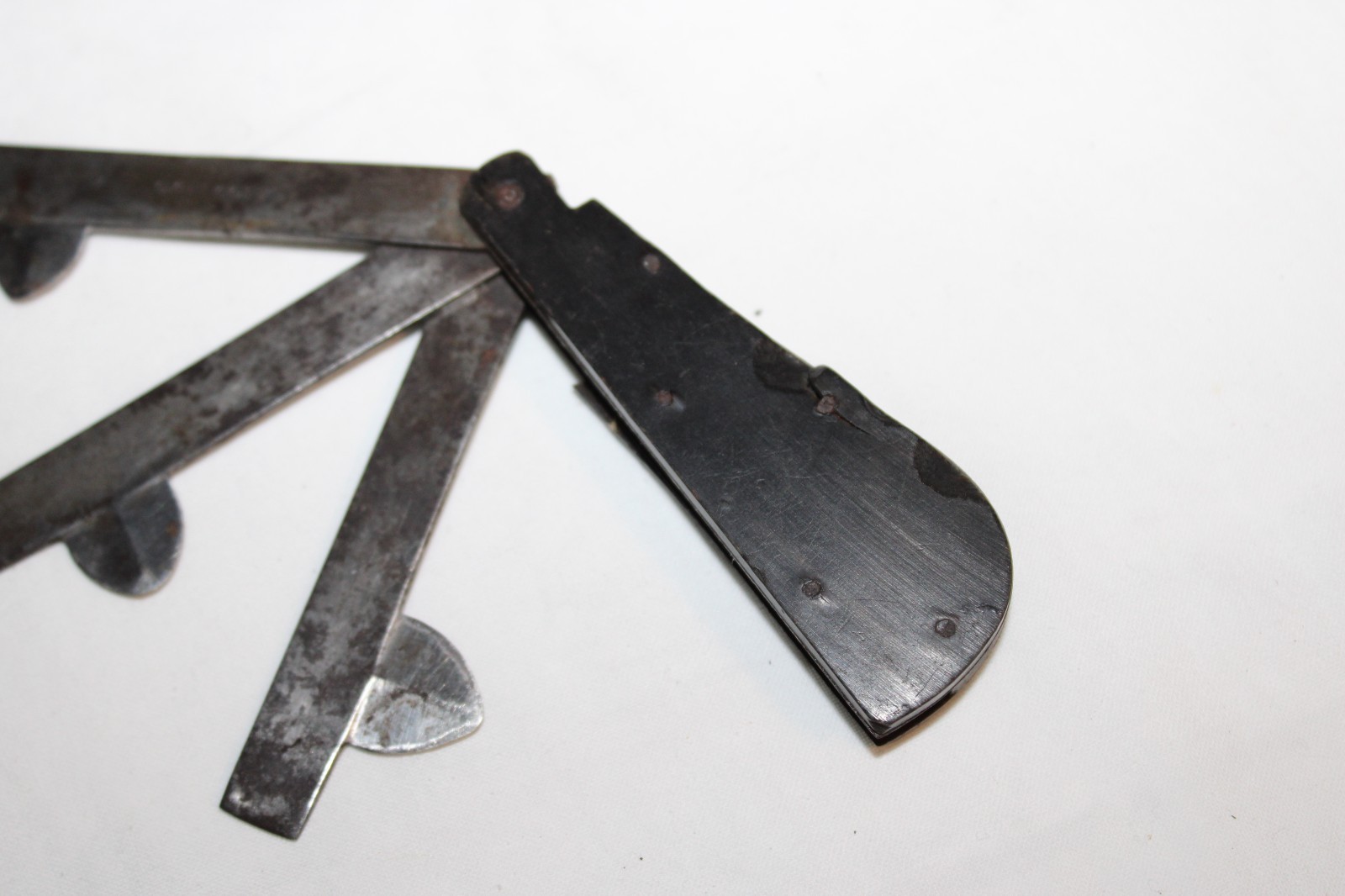 Antique 3 Blade Blood Letting Fleam Tool Marked G. Gregory