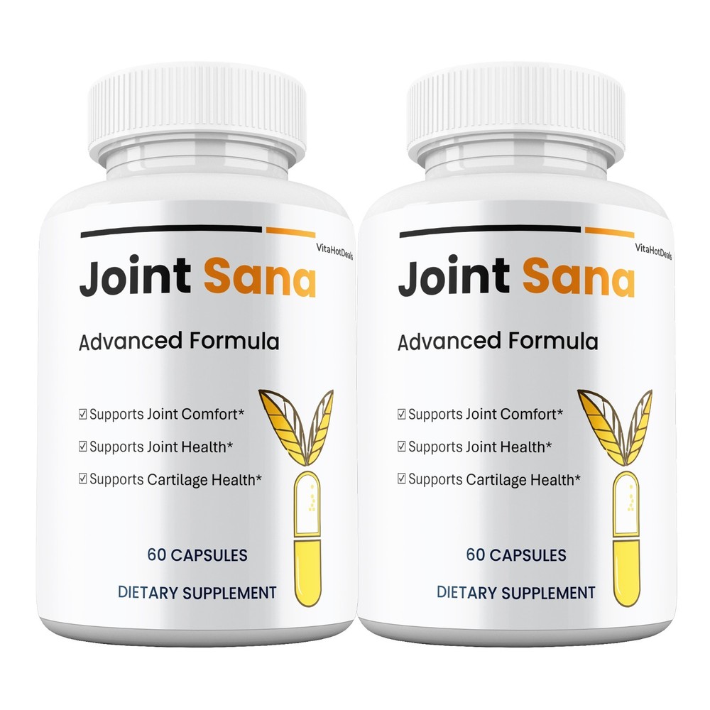 Joint Sana Capsules, Max Strength, Joint Support Supplement (2 pack)