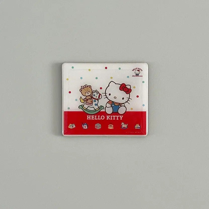 Kitty Square Magnet Magnet Sticker Cute Printing