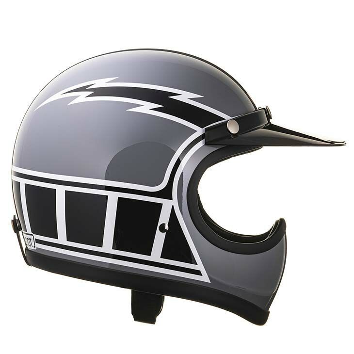 TT&CO USA DOT TOECUTTER STROBEFLASH GRAY SMALL FULL FACE