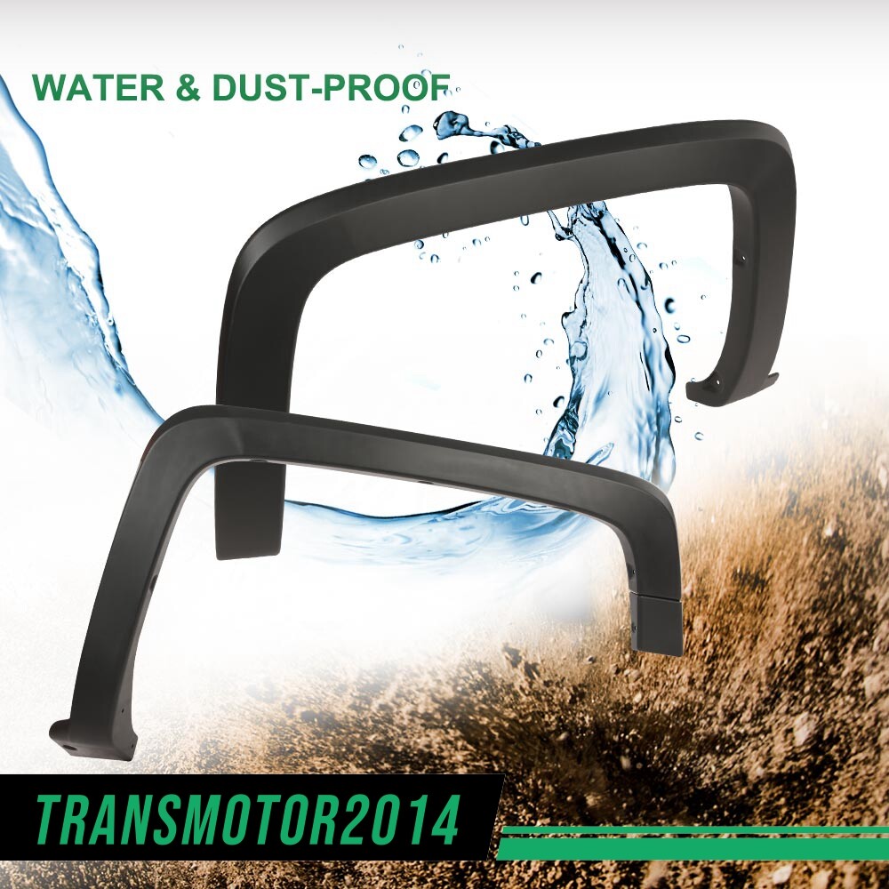 4Pc Factory Style Fender Flares Fit For 2014-2019 Chevy Silverado 1500 2500 3500