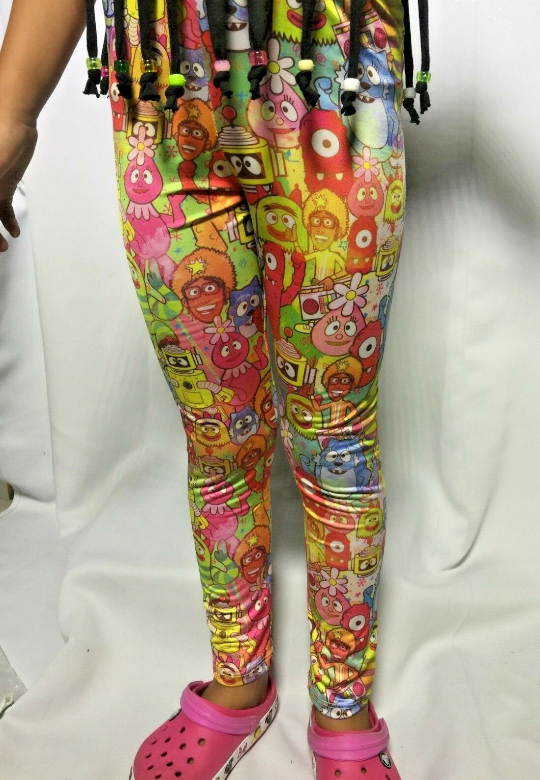 Yo Gabba Gabba leggings GIRLS Yo Gabba Gabba Nick Jr. CHILDREN AND ADULT SIZE!!