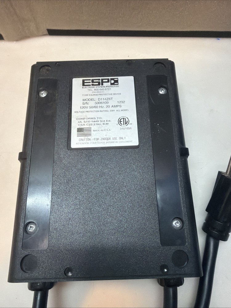 ESP D114Z6T Digital QC Surge Protector