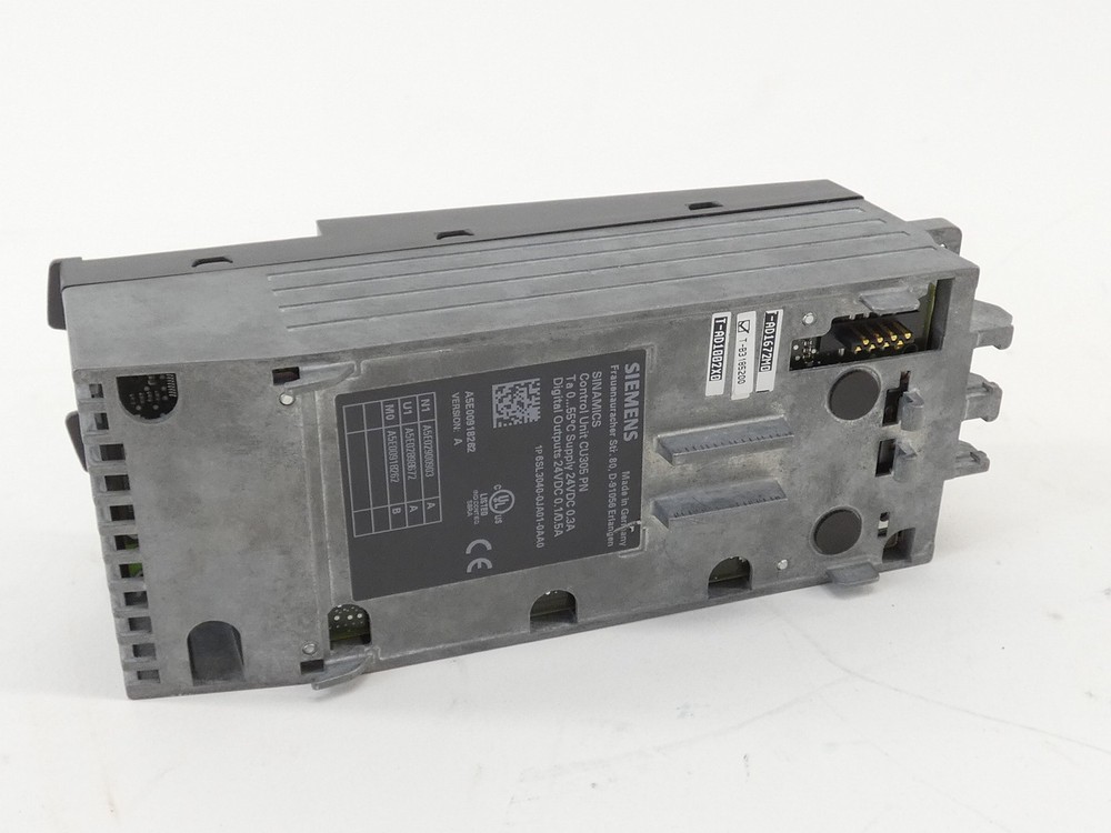 Siemens 6SL3040-0JA01-0AA0 Control Unit 24VDC Sinamics