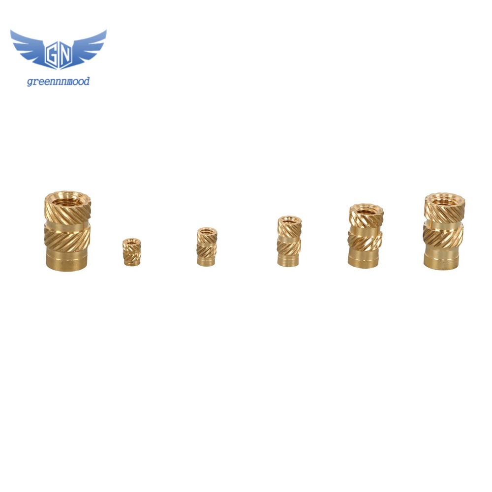 350Pack Threaded inserts kits M2-M6 Metric Internal Thread Rolled Copper Inserts
