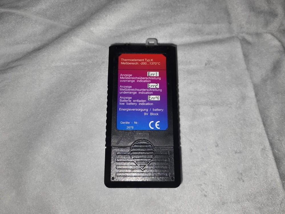 Handheld thermometer DTM300 Type k