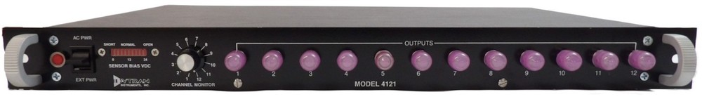 Dytran Instruments Model 4121 Accelerometer 12 Channel Power Unit Working