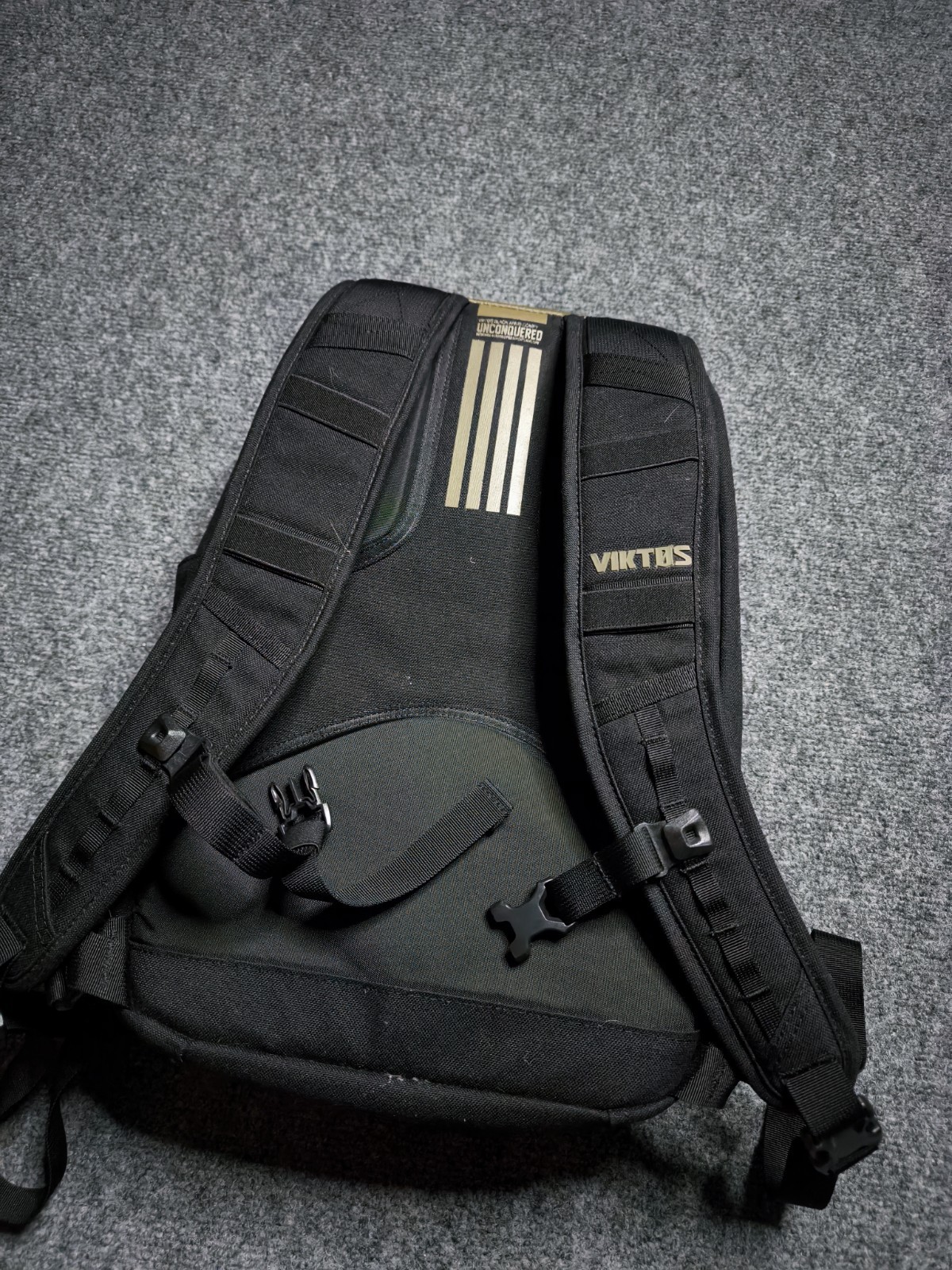 Unisex Viktos PERIMETER 25 Tactical Black Backpack