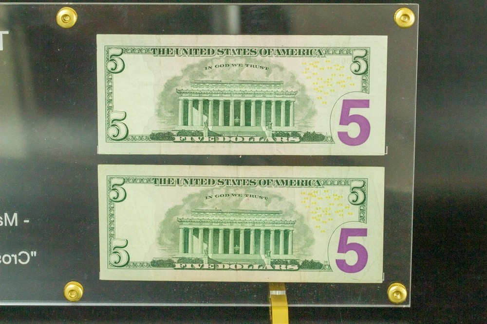 RARE $5 Error Pair – 2017A + 2021 * Low Run Star Note – Matching Misaligned