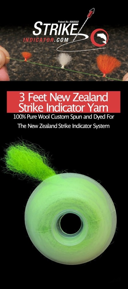 New Zealand Strike Indicator Wool - Spool