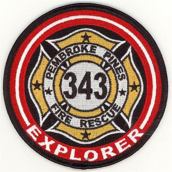 Florida Pembroke Pines Fire Rescue Explorer 343 Patch