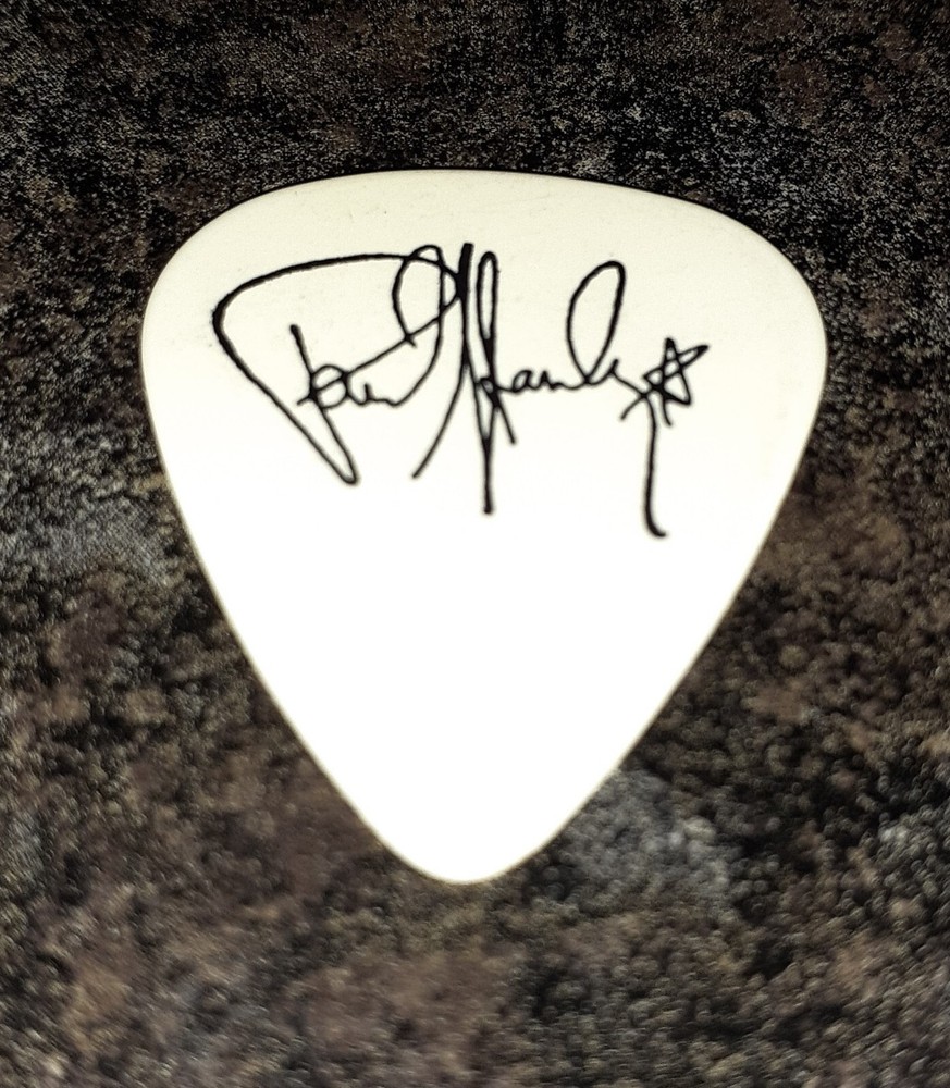 KISS Paul Stanley 1970's Concert Used Signature Guitar Pick RARE