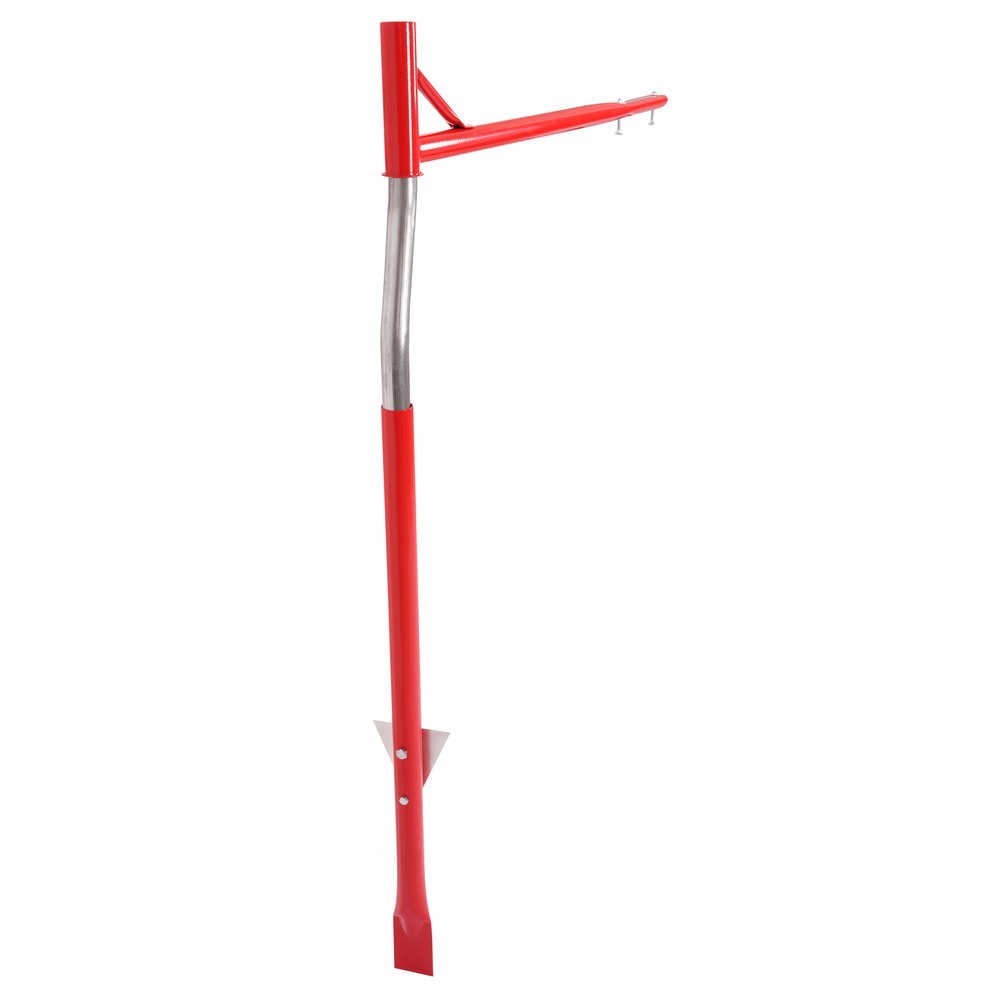 Universal Mailbox Post Support Ideal for Both Rural and Residential Galvanized