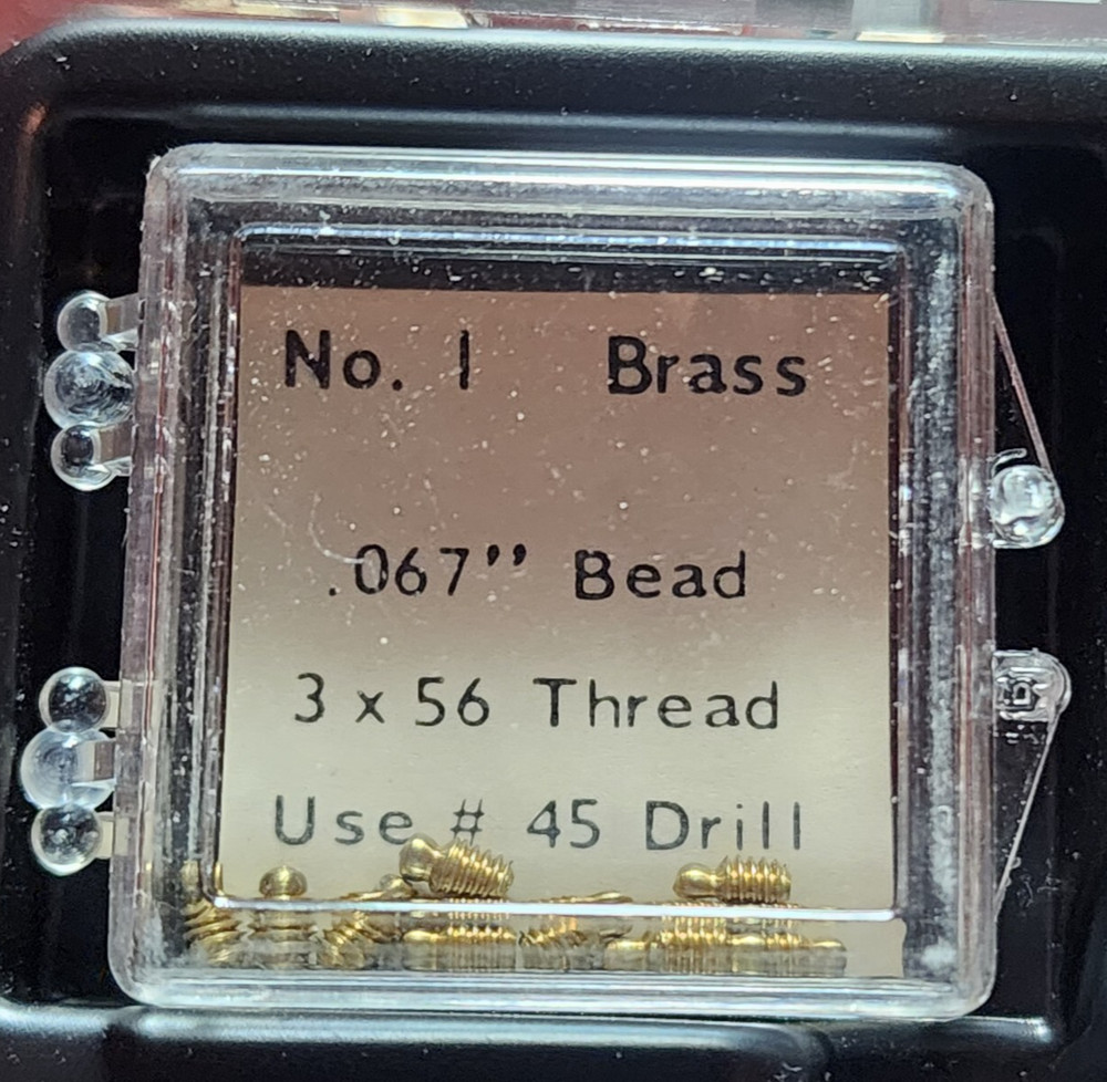 One (1) Vintage Brownells Shotgun Sight Bead Multiple Variations Available 1-8