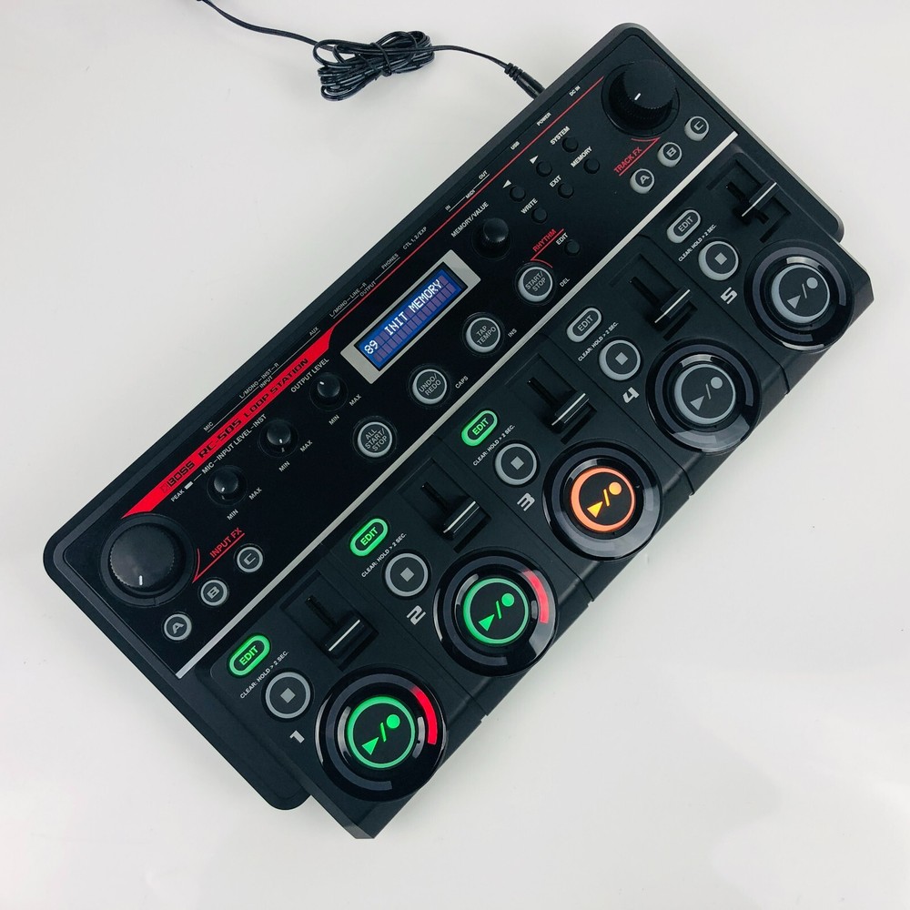 BOSS RC-505 LOOP STATION Loop Track Looper Beat Boxer Tested Japan