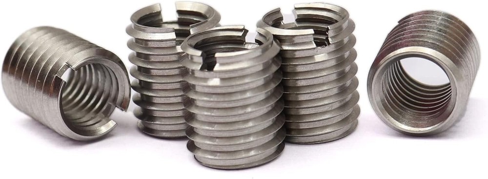 5-Pcs Stainless Steel Thread Adapters for M10 to M8 Conversion - Durable Nuts