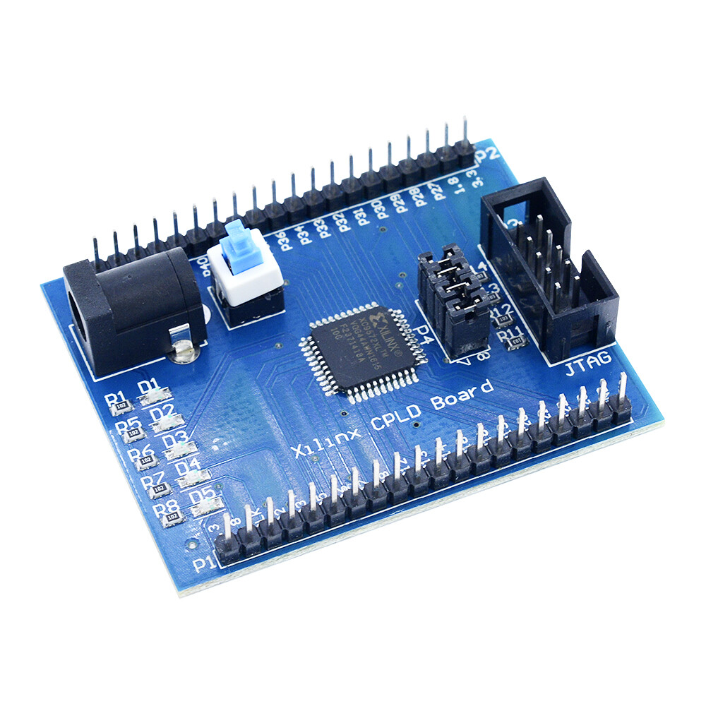 XC9572XLCPLD AMS Development Learning Test Board + 4 Programm LED