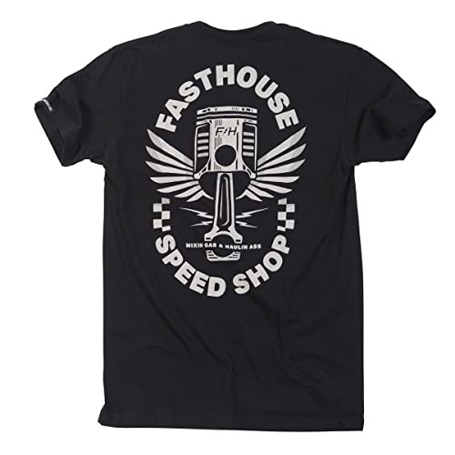 Fasthouse Flock Tee | Black | Sz S