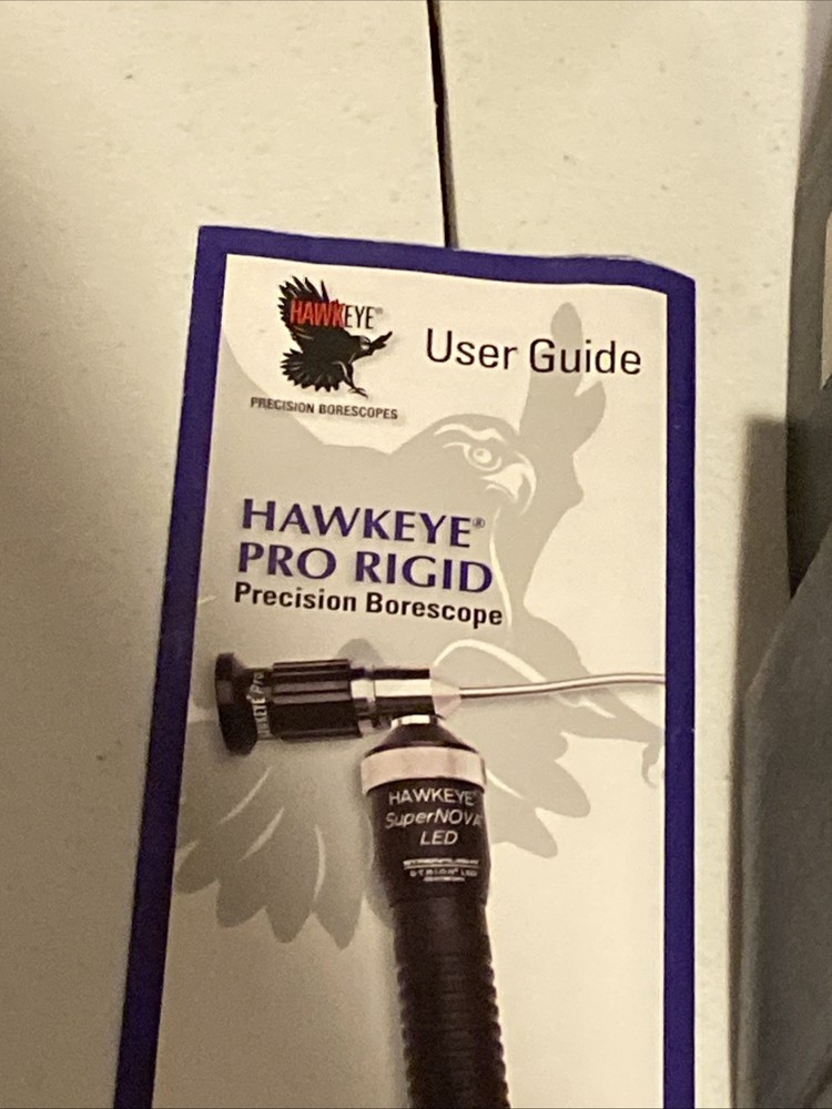 Hawkeye Short Borescope CM-415 Tested Working Complete Kit