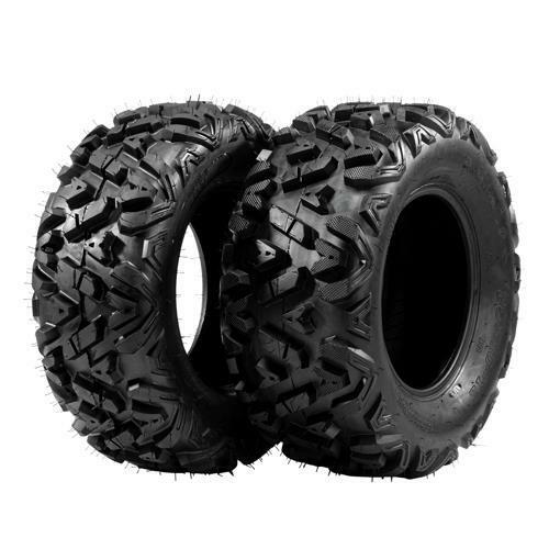 4 * TIRE SET ATV TIRES 25" 25x8x12 25x10x12 with warranty 6ply front & rear