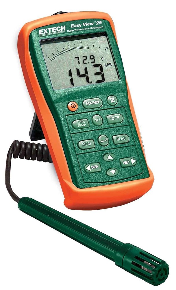 Extech EA25 Easy View Hygro-Thermometer and Datalogger