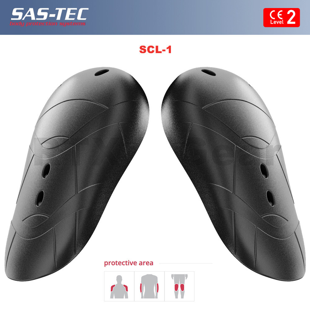 SAS-TEC CE LEVEL 2 Slim Lightweight Biker Jacket ELBOW Protection Armour Inserts