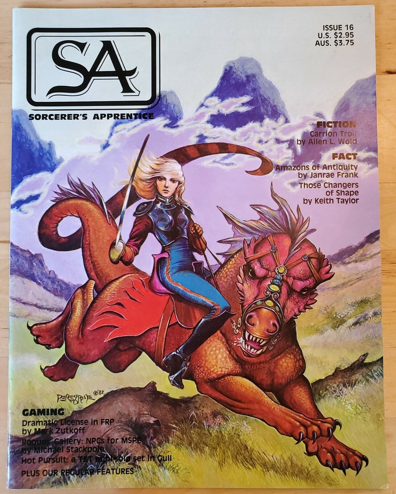 Sorcerer's Apprentice magazine Issue 16 1983 Stackpole TnT T&T BLADE