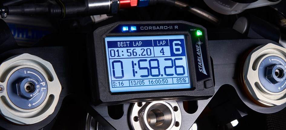 Yamaha R1 2015-22 Corsaro Data Acquisition Wireless GPS Lap Timer Starlane
