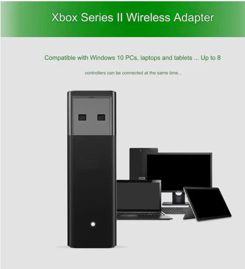OEM Microsoft Xbox One Wireless Controller Adapter for Windows PC Brand New