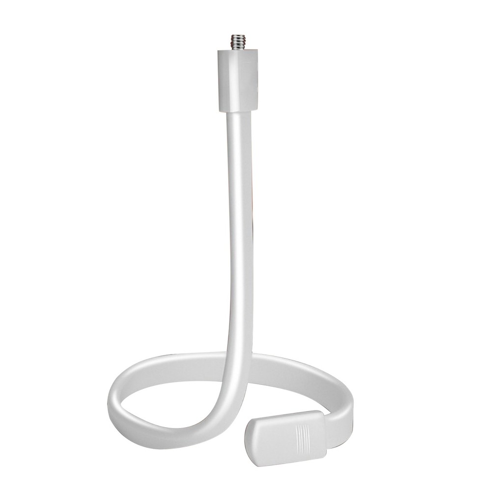 1/4'' White Flexible Twist Mount Base Bracket Accessories For Security Camera