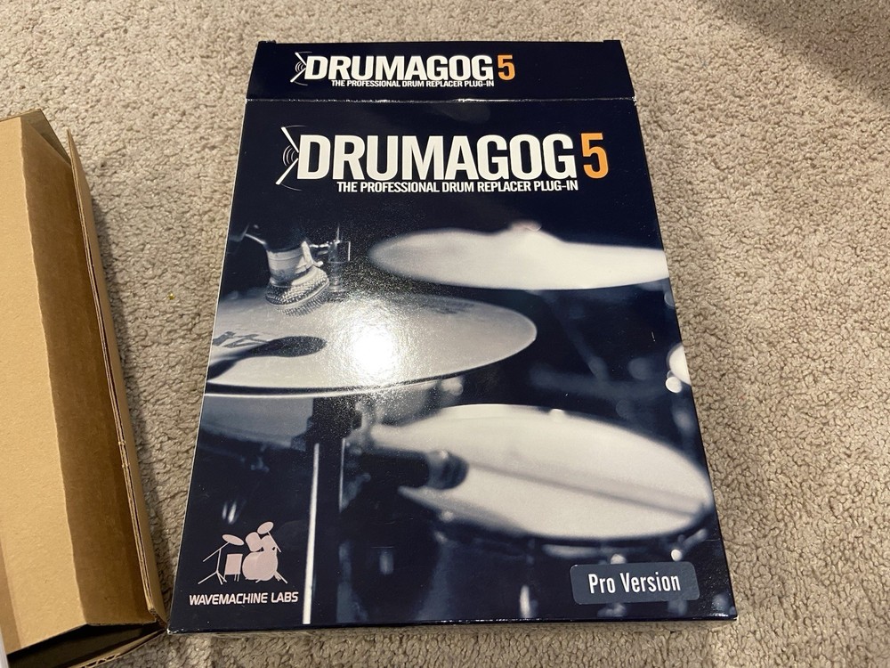 Drumagog 5 WaveMachine Labs Drum Replacer Plug-In Vintage Audio Software