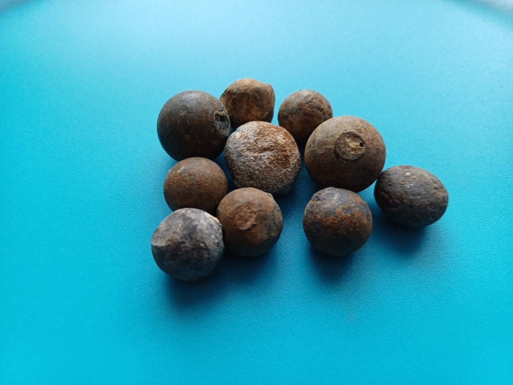 WW1 Shrapnel Relics from Eastern Front Battlefield