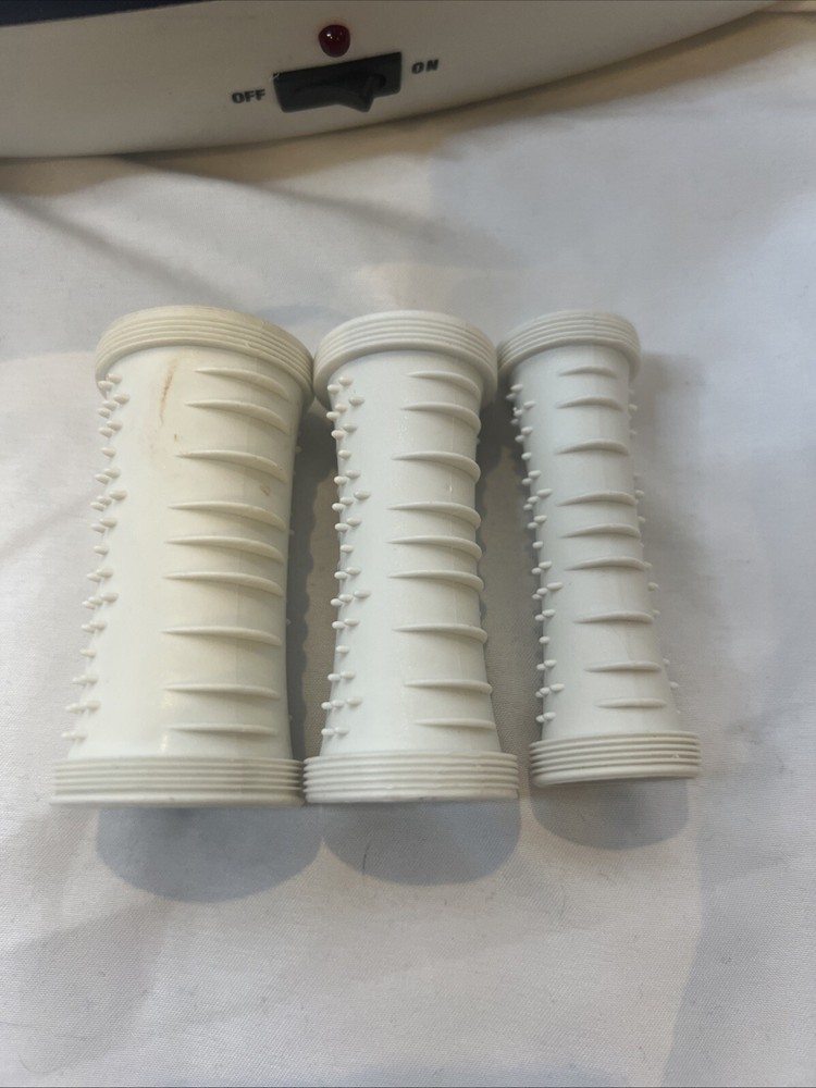 Vidal Sassoon Hot Roller Curlers Model VS372 No Clips WORKS